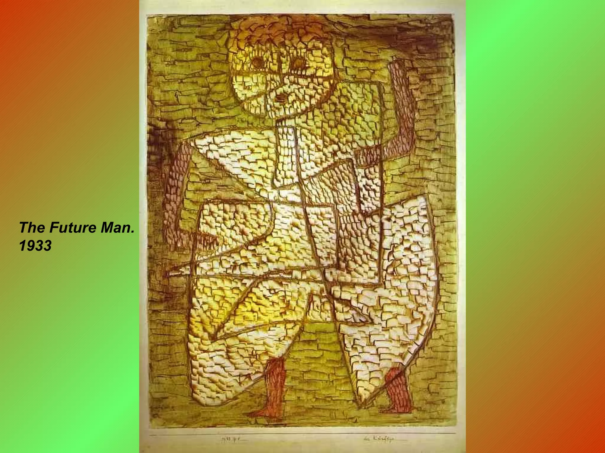 The Future Man. 1933 