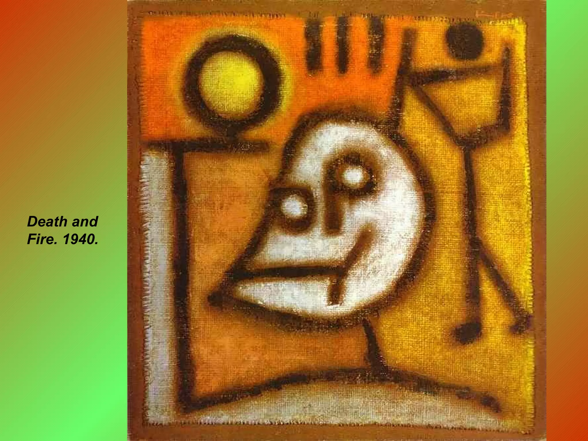 Death and   Fire. 1940.   