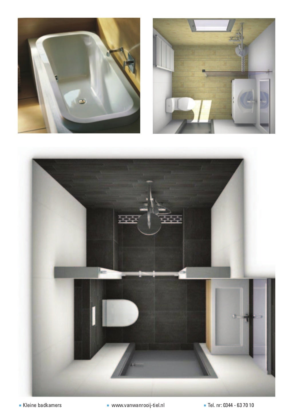 Verwonderend Kleine badkamer voorbeelden UV-46