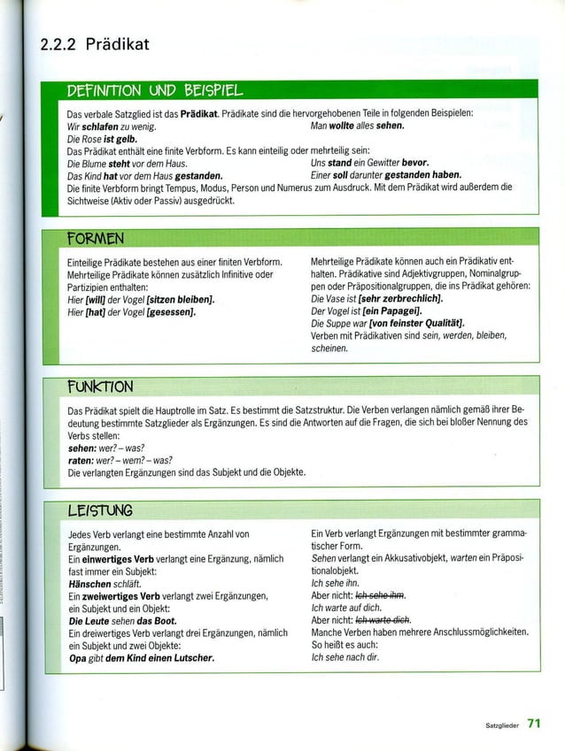 Cornelsen Arbeitsblätter Deutsch Lösungen Pdf Kleine deutsche grammatik. cornelsen | PDF