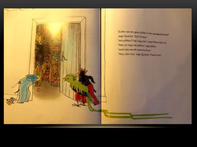 Kleine ezel en de durfal powerpoint boek | PPT