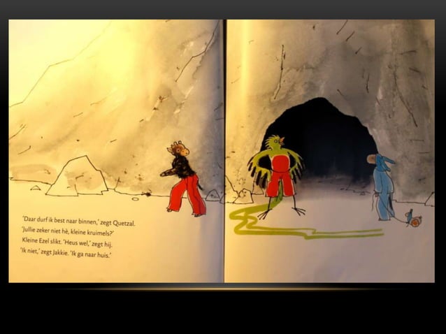 Kleine ezel en de durfal powerpoint boek | PPT