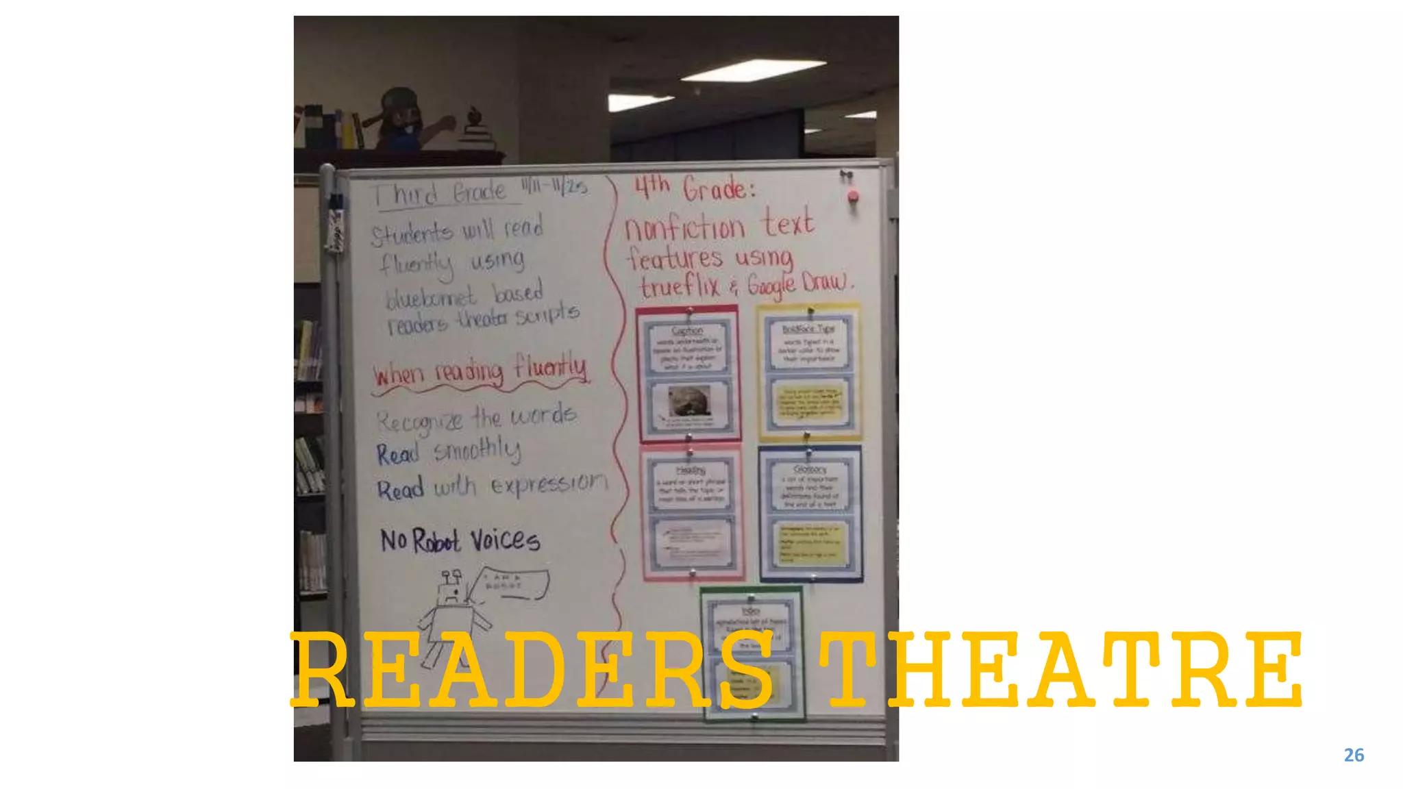 READERS THEATRE
26
 