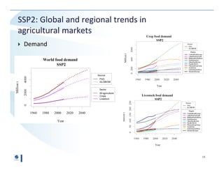 Agriculture and Forest Sector Long-Term Outlook from GLOBIOM