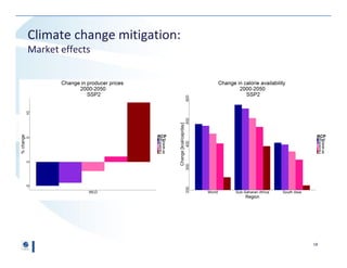 Agriculture and Forest Sector Long-Term Outlook from GLOBIOM