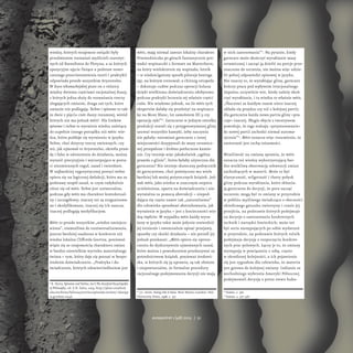 w nich zastosowania”11
. Na pytanie, kiedy
garncarz może skończyć wyrabianie masy
ceramicznej i zacząć ją dzielić na porcj...