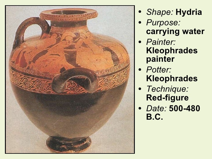 Hydria Del Pittore Di Kleophrades