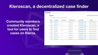 Kleros Slide Deck | PDF