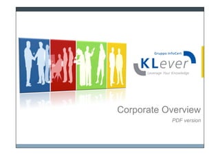 Corporate Overview
           PDF version
 