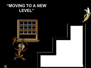 “MOVING TO A NEW 
LEVEL” 
 