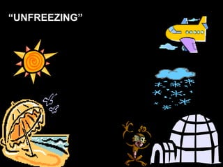 “UNFREEZING” 
 