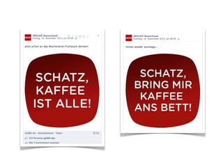 Wider den sinnlosen Post! – Eine Brandrede für authentische Markenkommunikation in Facebook (mit vielen peinlichen Beispielen) @ AllFacebook Marketing Conference / Berlin 2012
