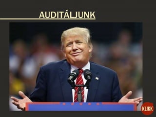 AUDITÁLJUNK
 