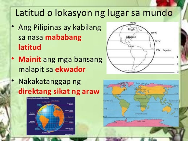 Ang Klima Ng Pilipinas Ay - Better Than College