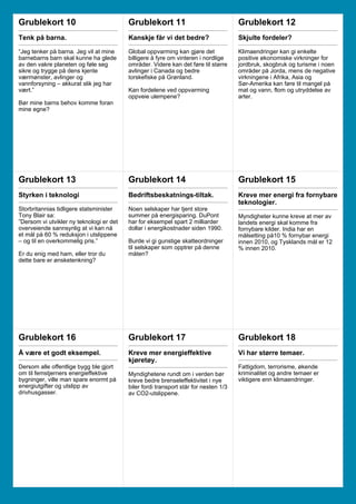 Klimaendringer | PDF