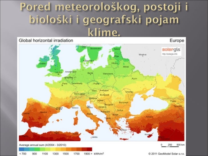 klimatska karta svijeta Klime Europe klimatska karta svijeta