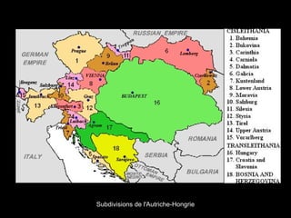 Subdivisions de l'Autriche-Hongrie
 