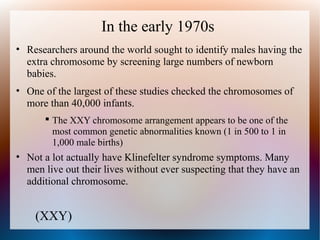 Klinefelter syndrome