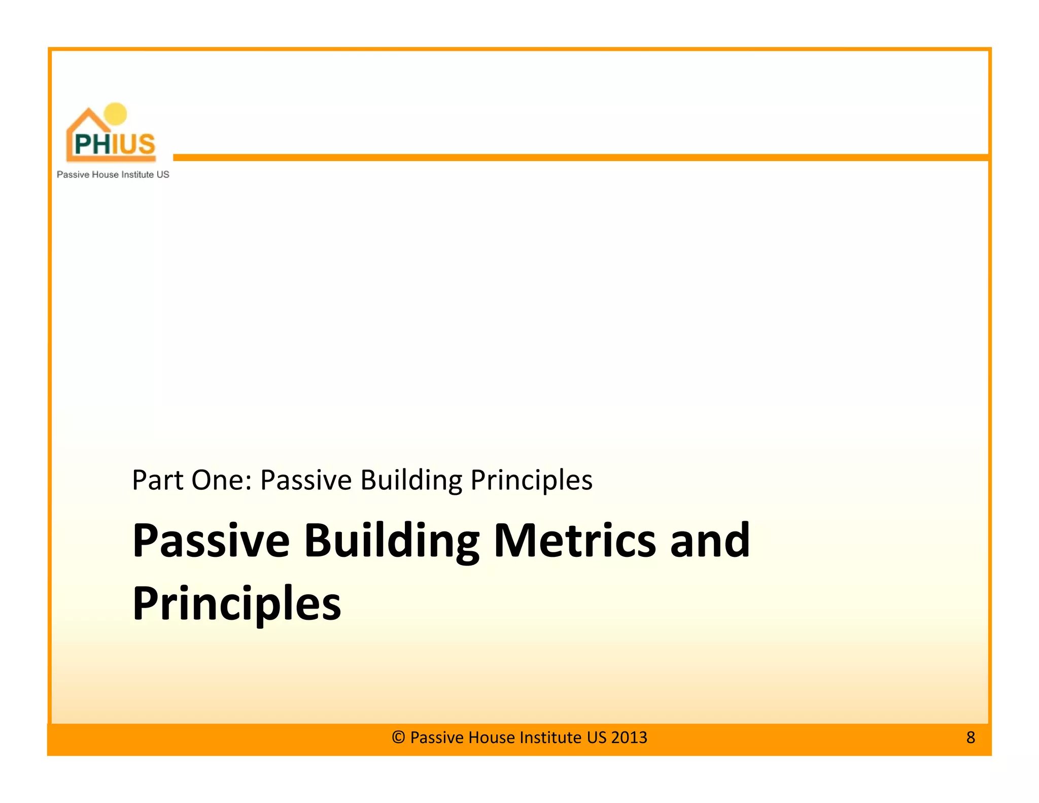 Passive House Principles for Hot Humid Climates | PDF