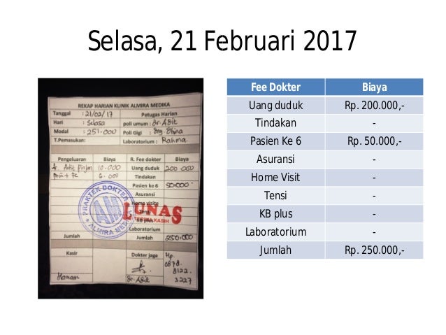 Foto Magang di Klinik Almira