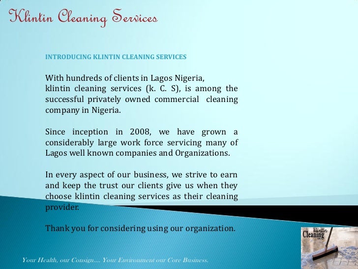 a cleaning services