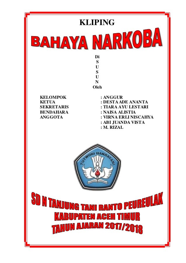 Kliping Bahaya Narkoba Kliping Bahaya Narkoba