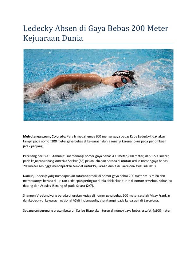 Kliping Olahraga Air Kliping Olahraga Air