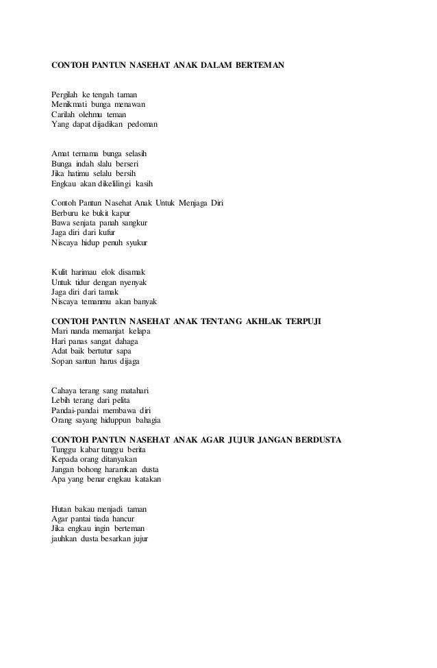 Download Gratis Gambar Kliping Puisi Pantun Dongeng Dan Contoh Terkeren by www.cikimm.com