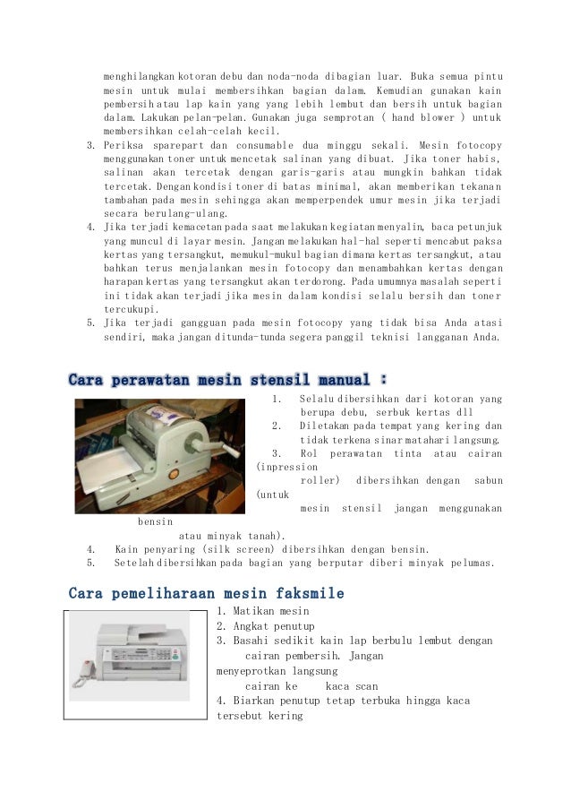 Kliping Sarana Dan Prasarana Kantor Gambaran