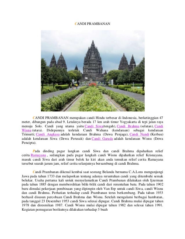 Contoh Laporan Perjalanan Ke Candi Borobudur Kumpulan Contoh Laporan