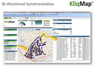 KliqMap - Dynamic Clustering
       ©
 
