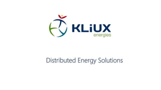 Distributed Energy Solutions
 
