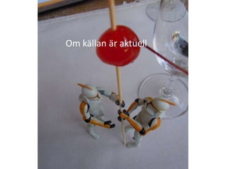 Beroende eller inte?Första handskälla?Andra handskälla?