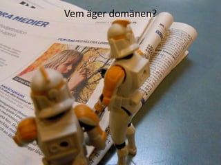 Hur ser webbplatsen ut?