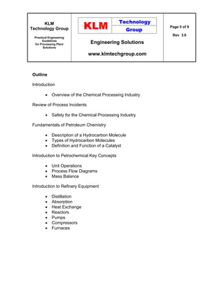 Optimizing Petroleum Refining Unit Operations Training Course | PDF