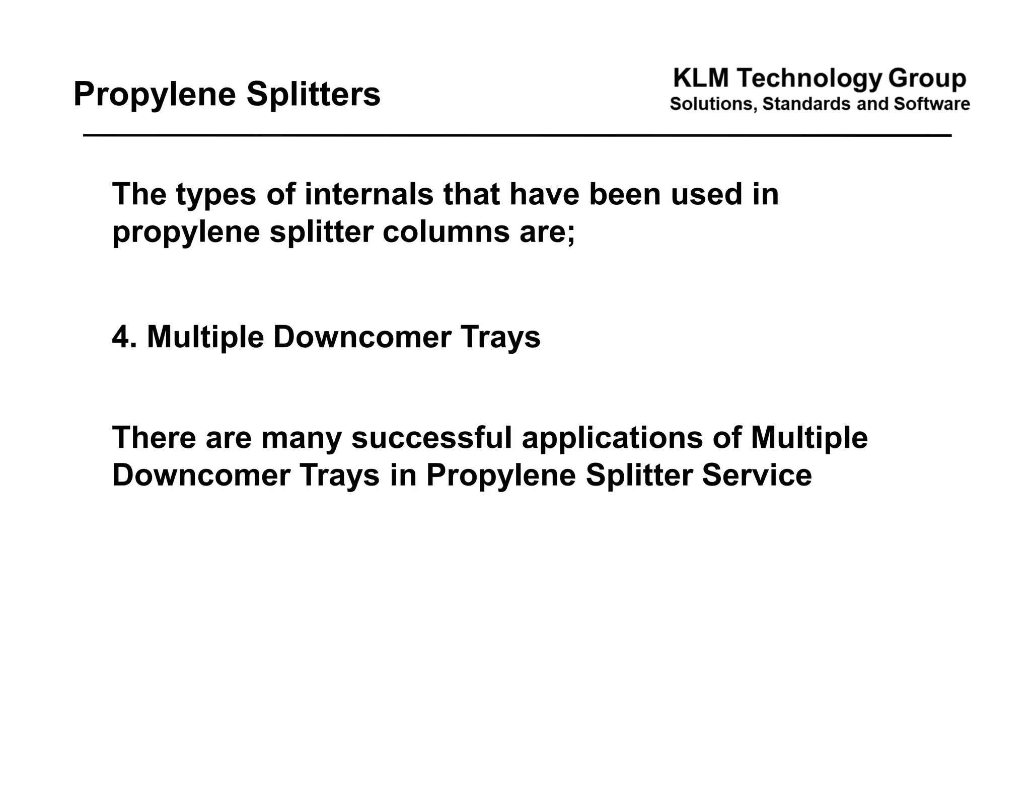 Propylene C3 Splitter Tower Efficiency | PDF