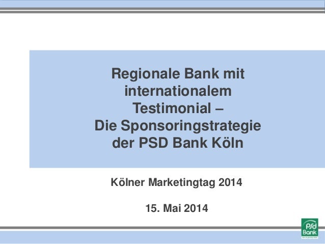 Kmt2014 Regionale Bank Mit Internationalem Testimonial Die Sponso