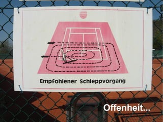 Offenheit...
 
