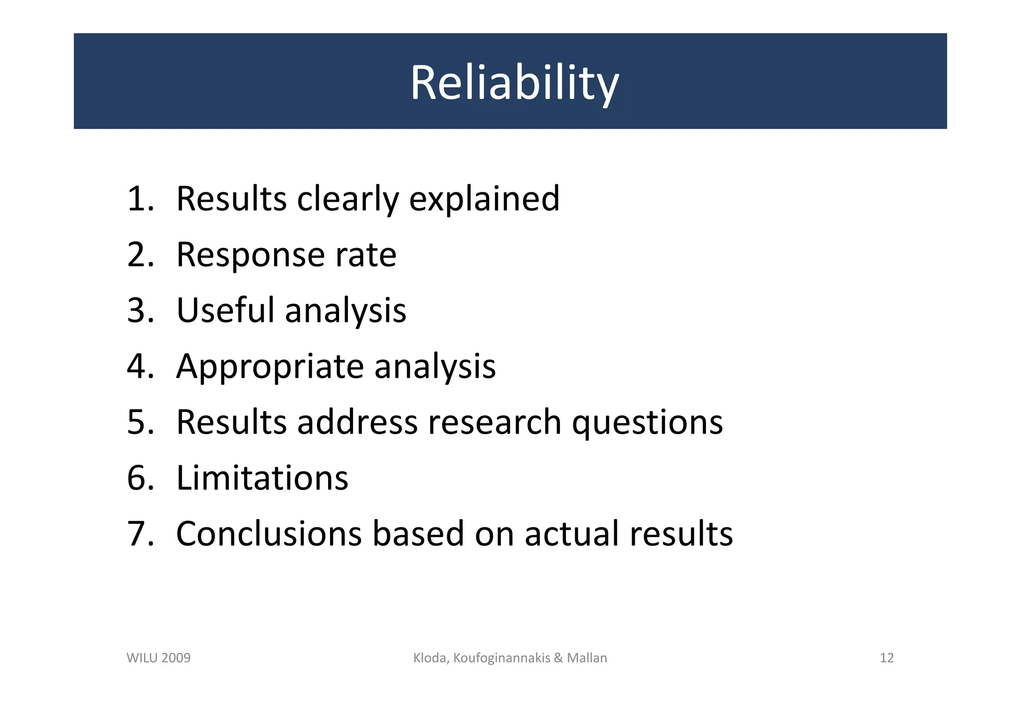 What Can We Learn from Library Instruction Research