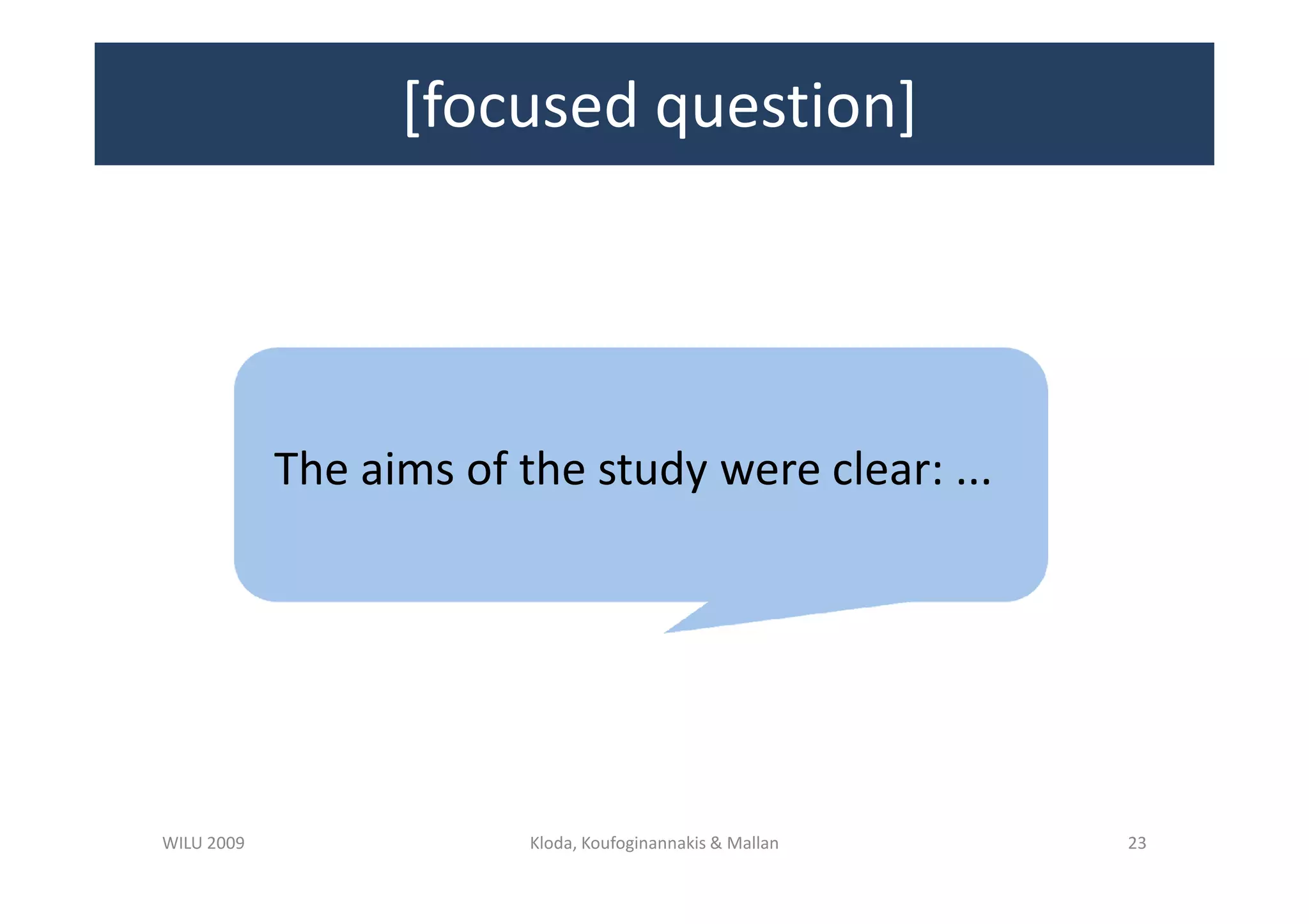 What Can We Learn from Library Instruction Research