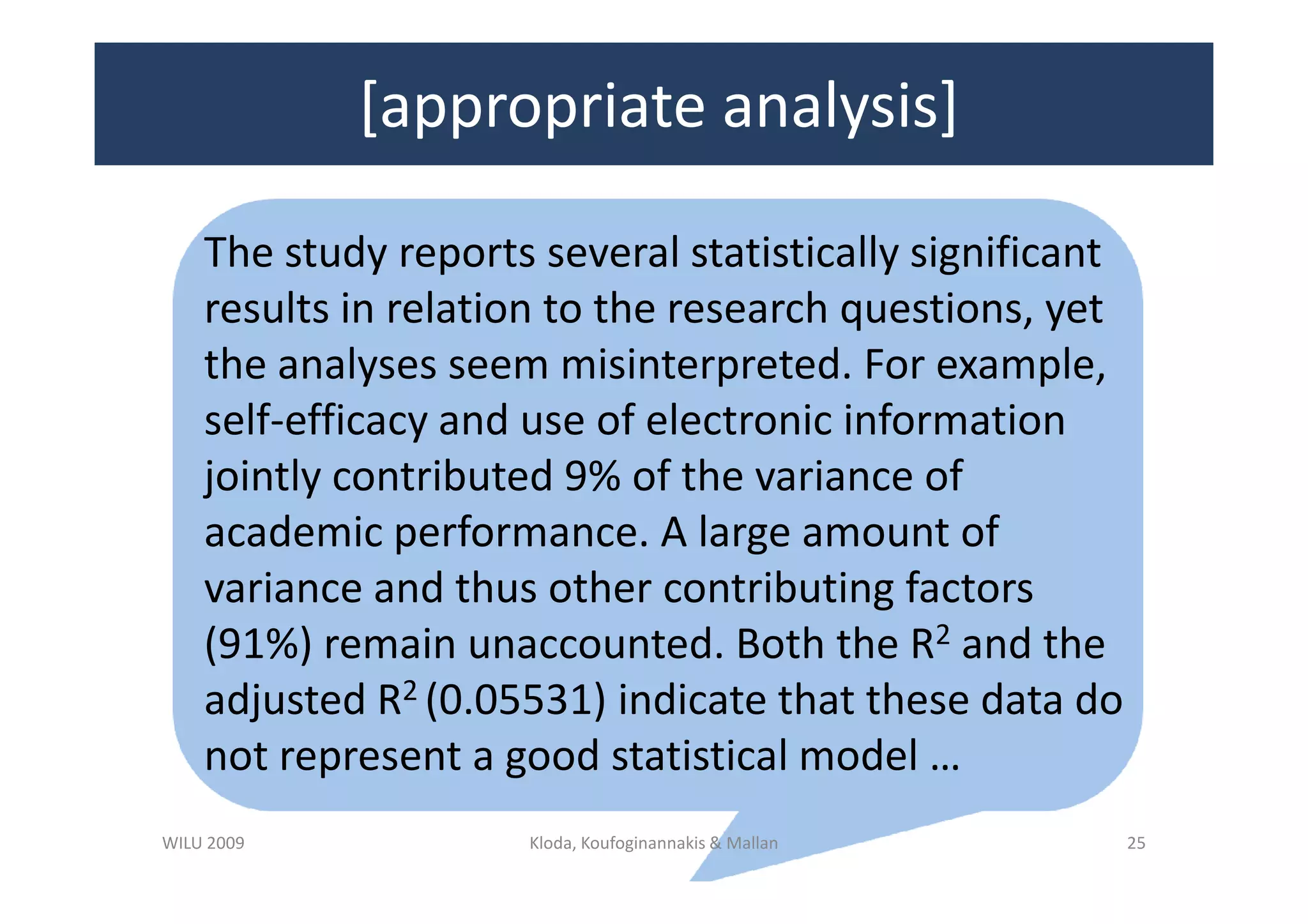 What Can We Learn from Library Instruction Research