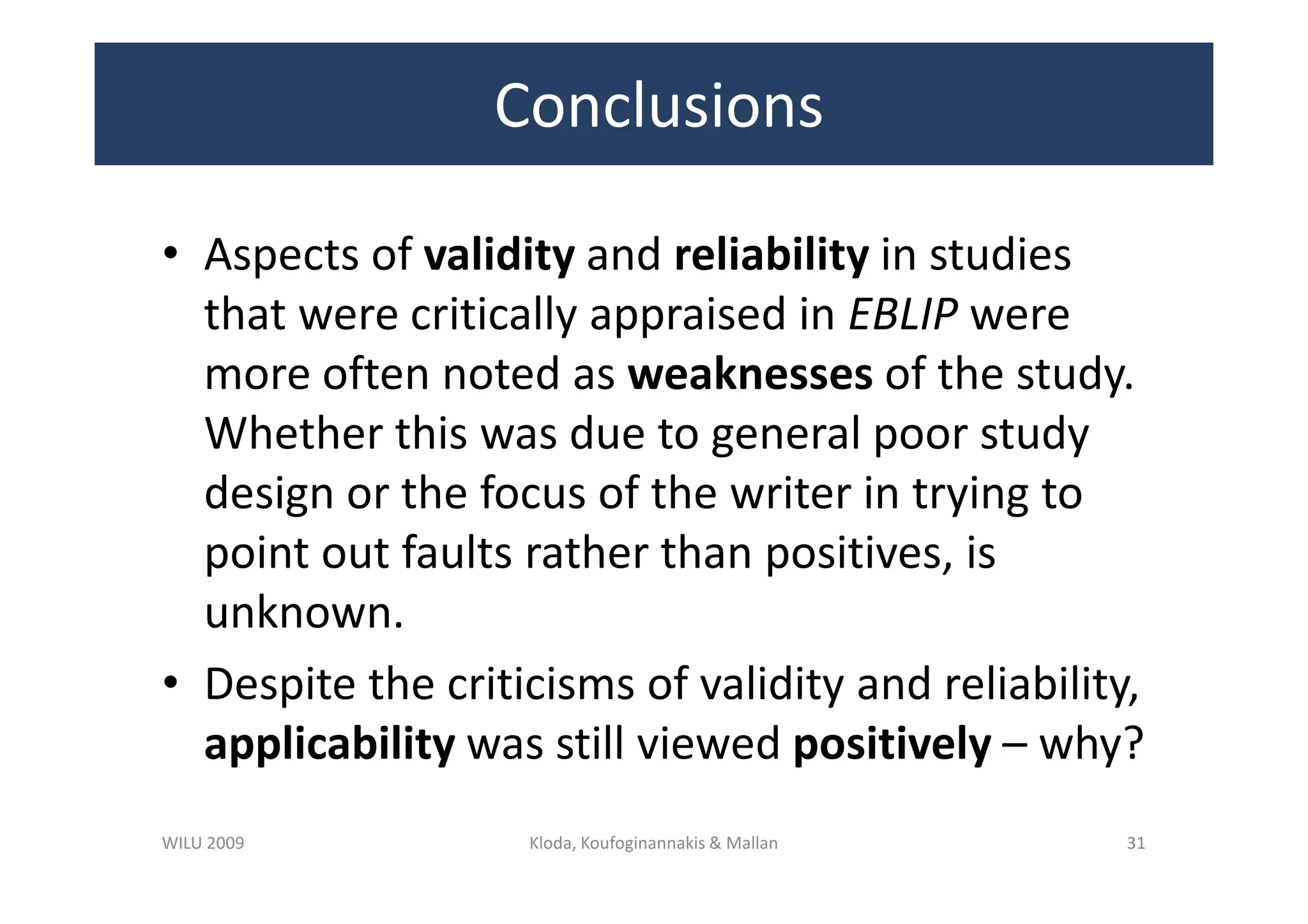 What Can We Learn from Library Instruction Research