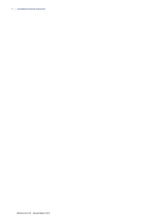 76

Consolidated Financial Statements

Klöckner & Co SE

Annual Report 2013

 