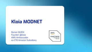 Kloia MODNET Solutions for Windows and SQL Modernization | PDF