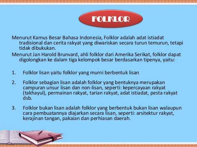 ANTROPOLOGI: TRADISI LISAN di INDONESIA