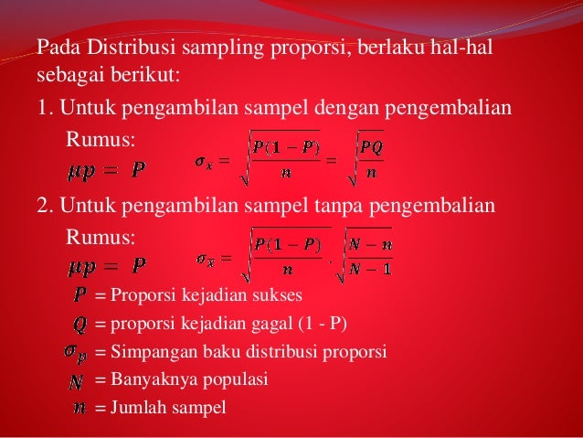 Distribusi Sampling