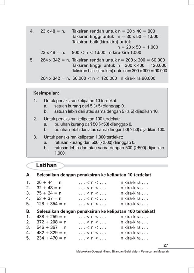 Kls 5 matematika | PDF