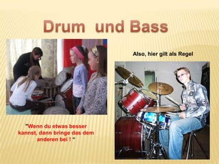 Arbeitsgemeinschaften Vokalgruppe Alle Arbeitsgemeinschaftenwerden von den Mitgliederndurchgeführt. Wennnötigist, dannwerden die AbsolventenderOrganisationeingeladen. 