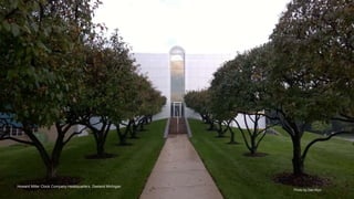 Howard Miller Clock Company Headquarters, Zeeland Michigan
Photo by Dan Klyn
 
