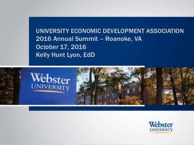 UEDA Annual Summit 2016 Holistic View of Higher Education